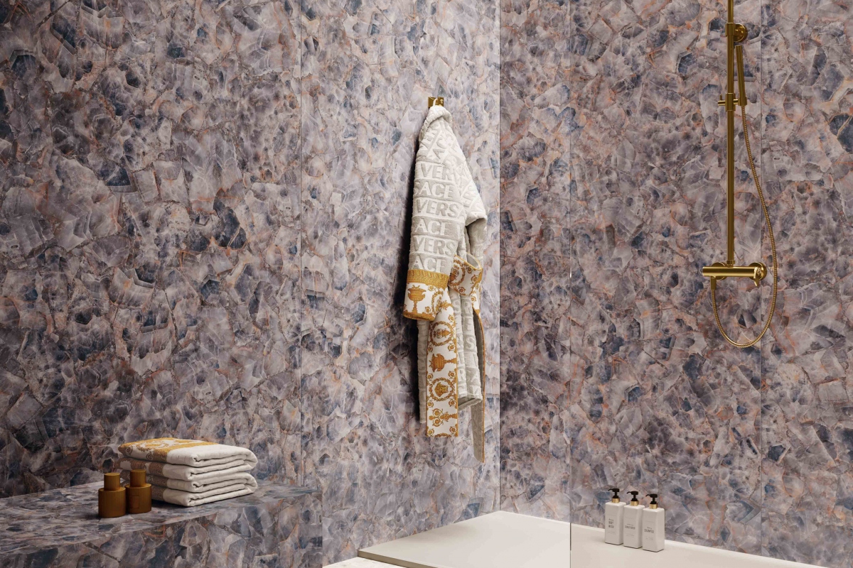 GEMSTONE DIAMANTE 120X120 + AMETISTA 120X280