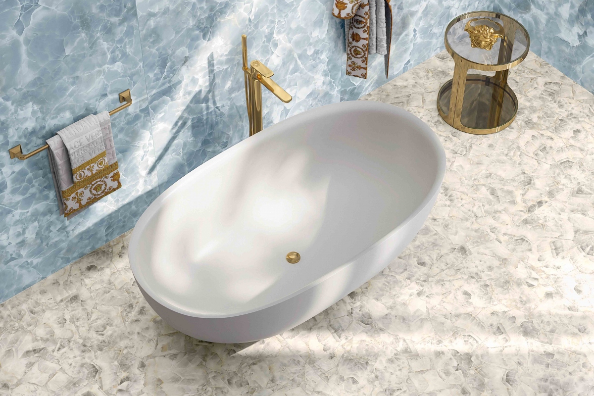 GESMSTONE ONYX SKY 120X280 + DIAMANTE 60X120