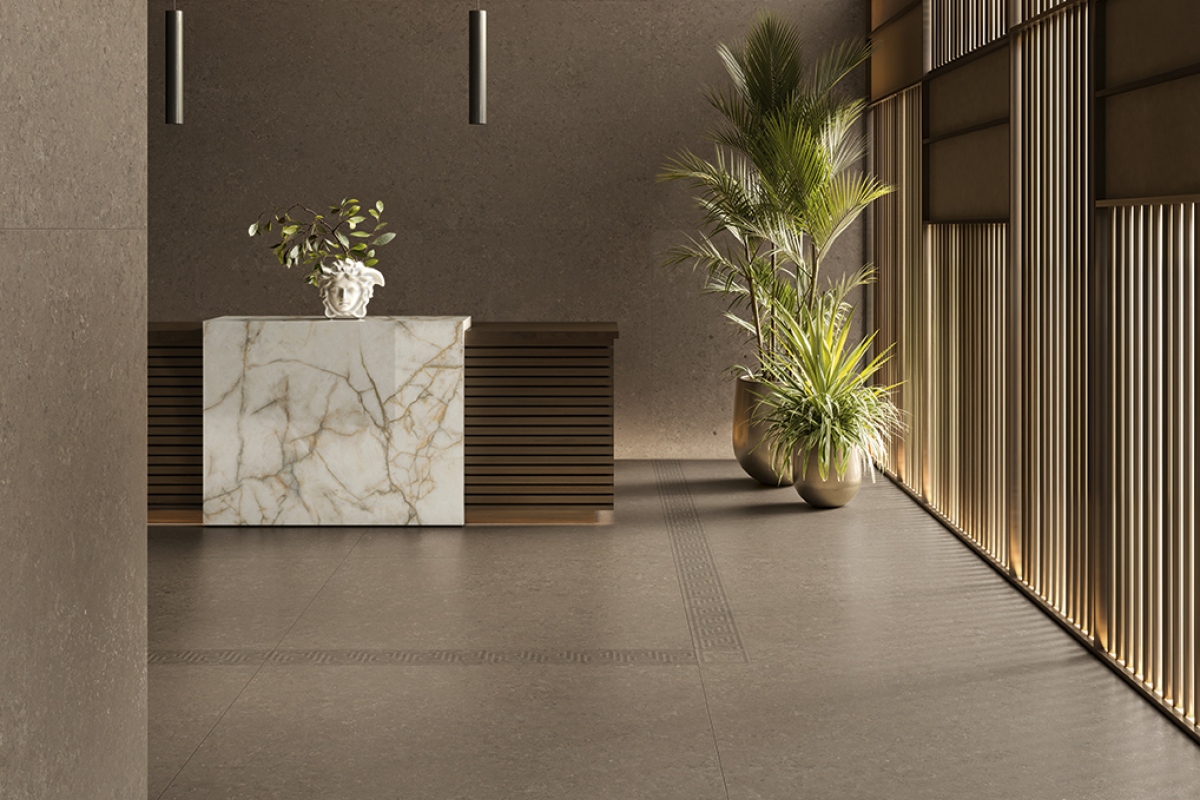 VSTONE BROWN LAP 120X280 + BROWN LAP 120X120 + BORDER BROWN LAP 15X60 + CORNER BROWN LAP 15X15 + GEMSTONE IMPERIAL CRYSTAL LUX.jpg  