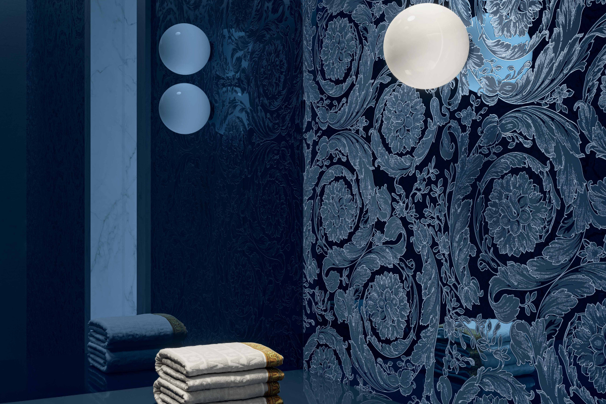 HARMONY VELVET LIGHT BLUE NAT 120X120 + MARBLE CALCATTA LINCOLN 120X280 + MIRROR OCEAN LUX 120X280 + MIRROR BAROCCO OCEAN LUX 120X280.jpg  