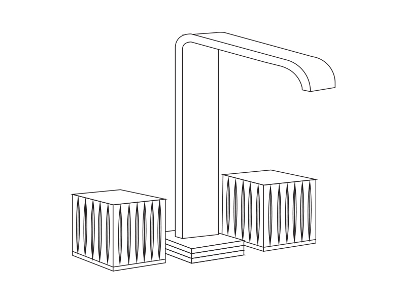 Three-hole basin group Square