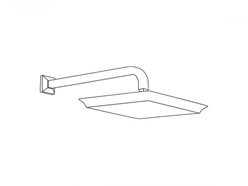 Wall head shower
